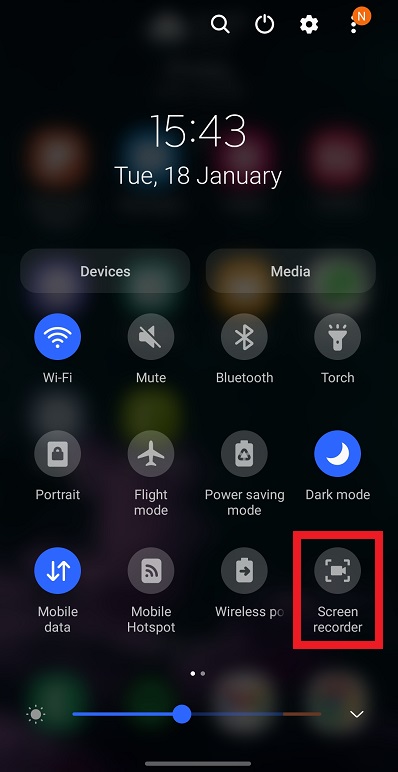 recordator scrinii Android