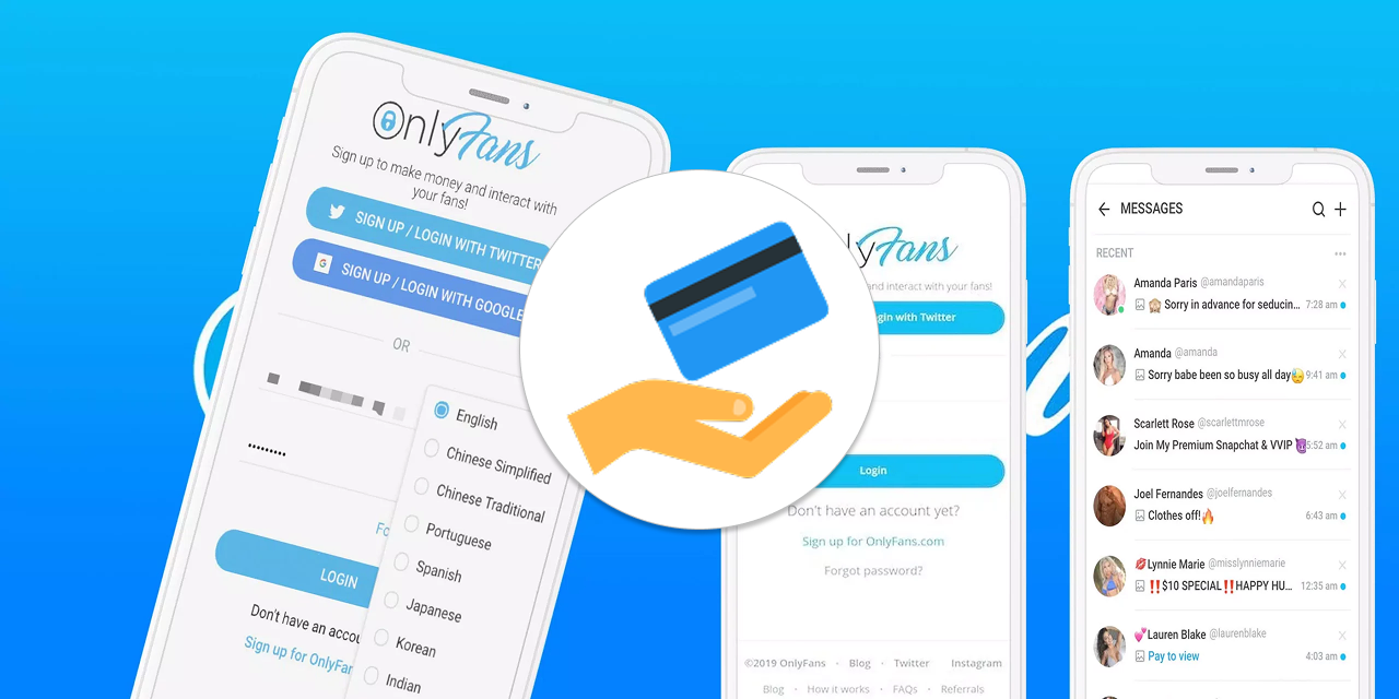 Kaart voor gratis OnlyFans-abonnementen
