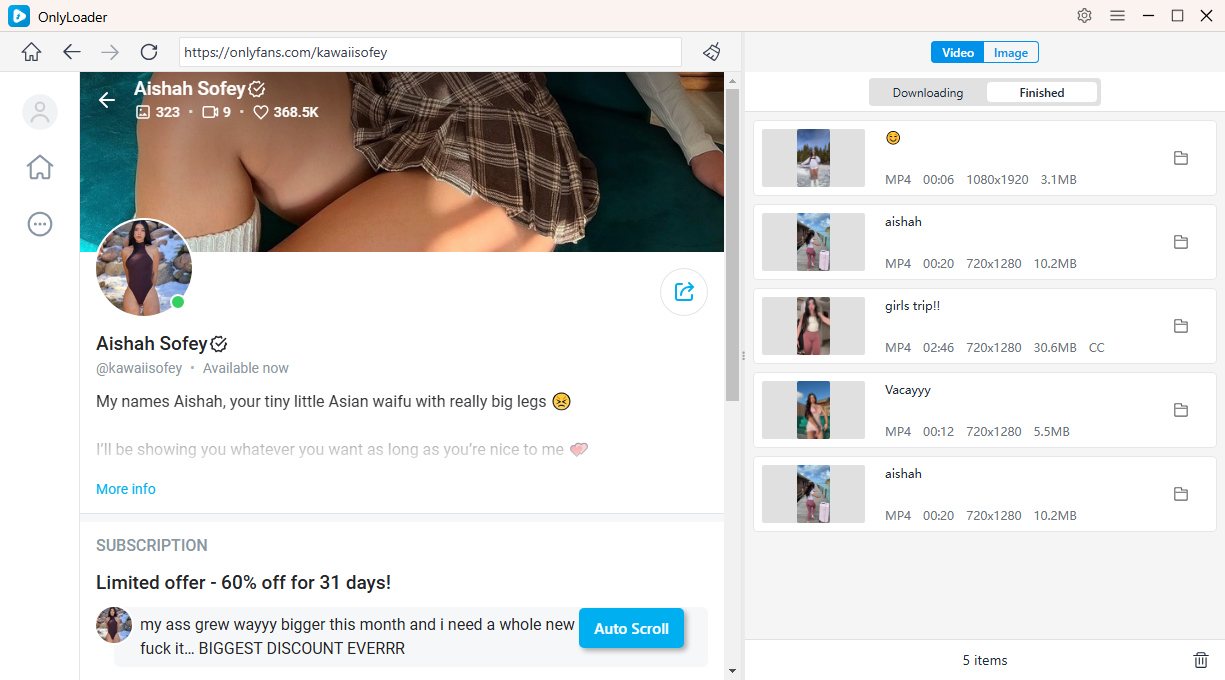 download aishah sofey onlyfans videos