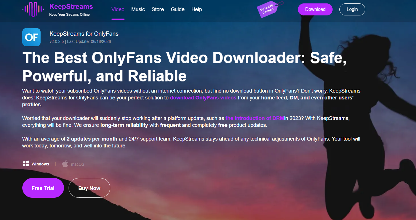 download keepstreams
