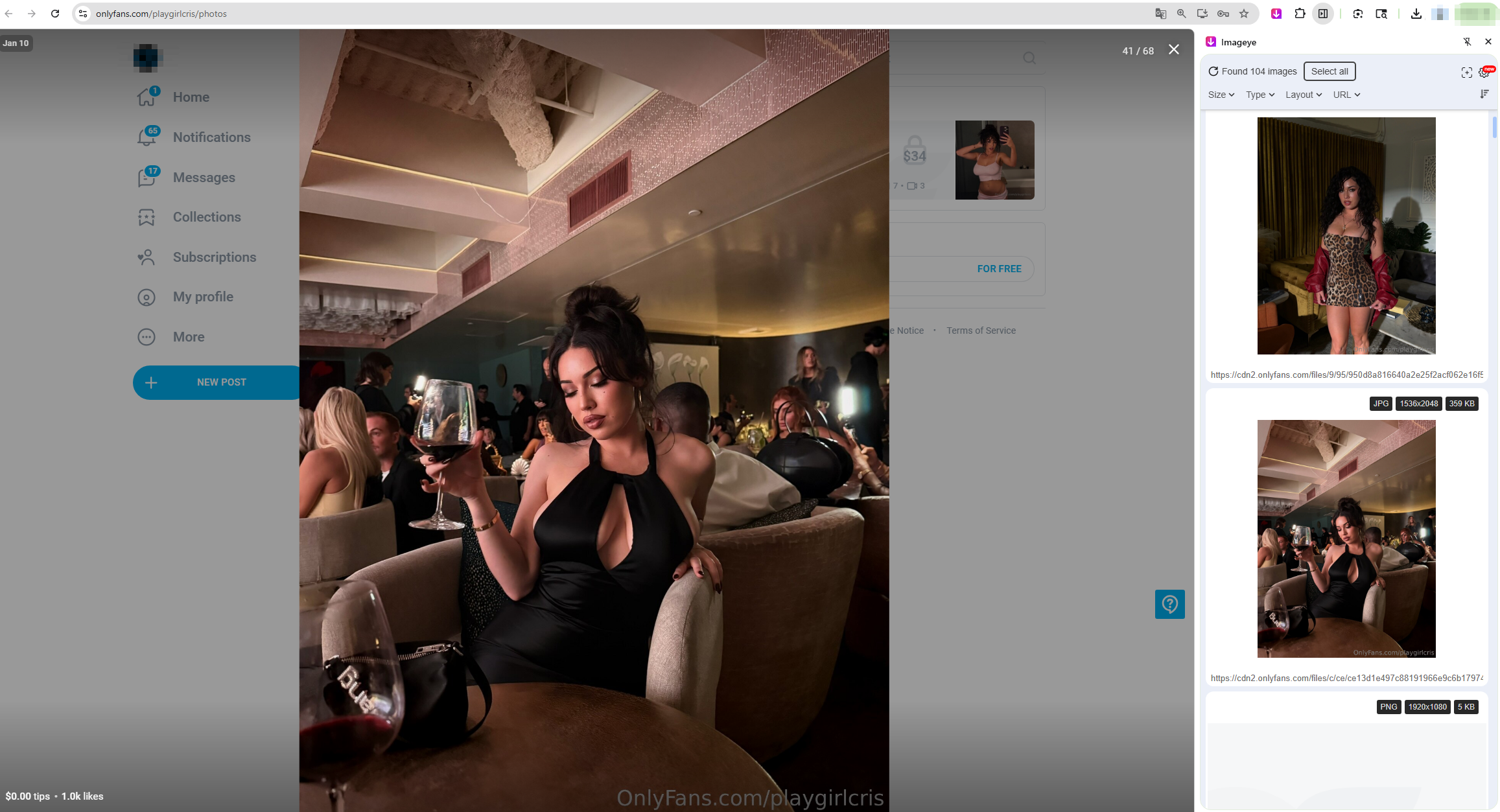 प्लेगर्लक्रिस की फोटो (एक्सटेंशन सहित) डाउनलोड करें