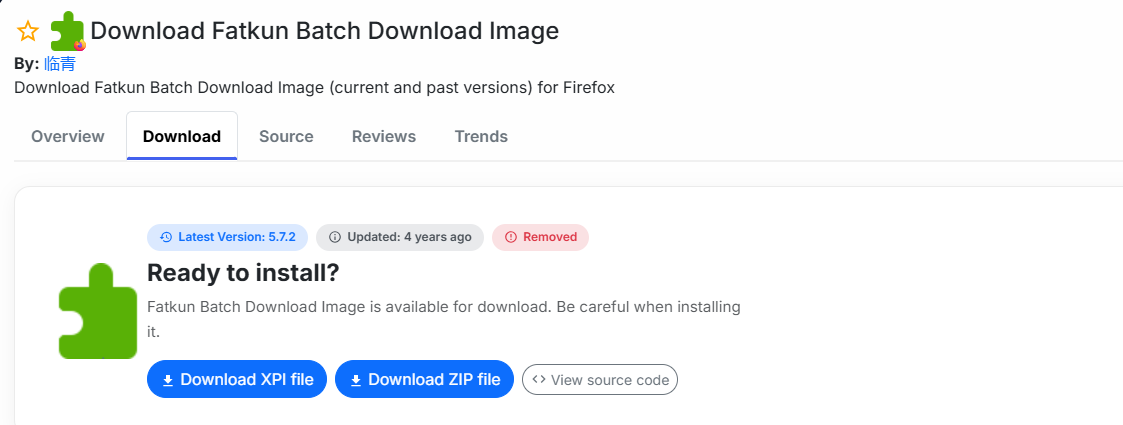 fatkun batch download image firefox