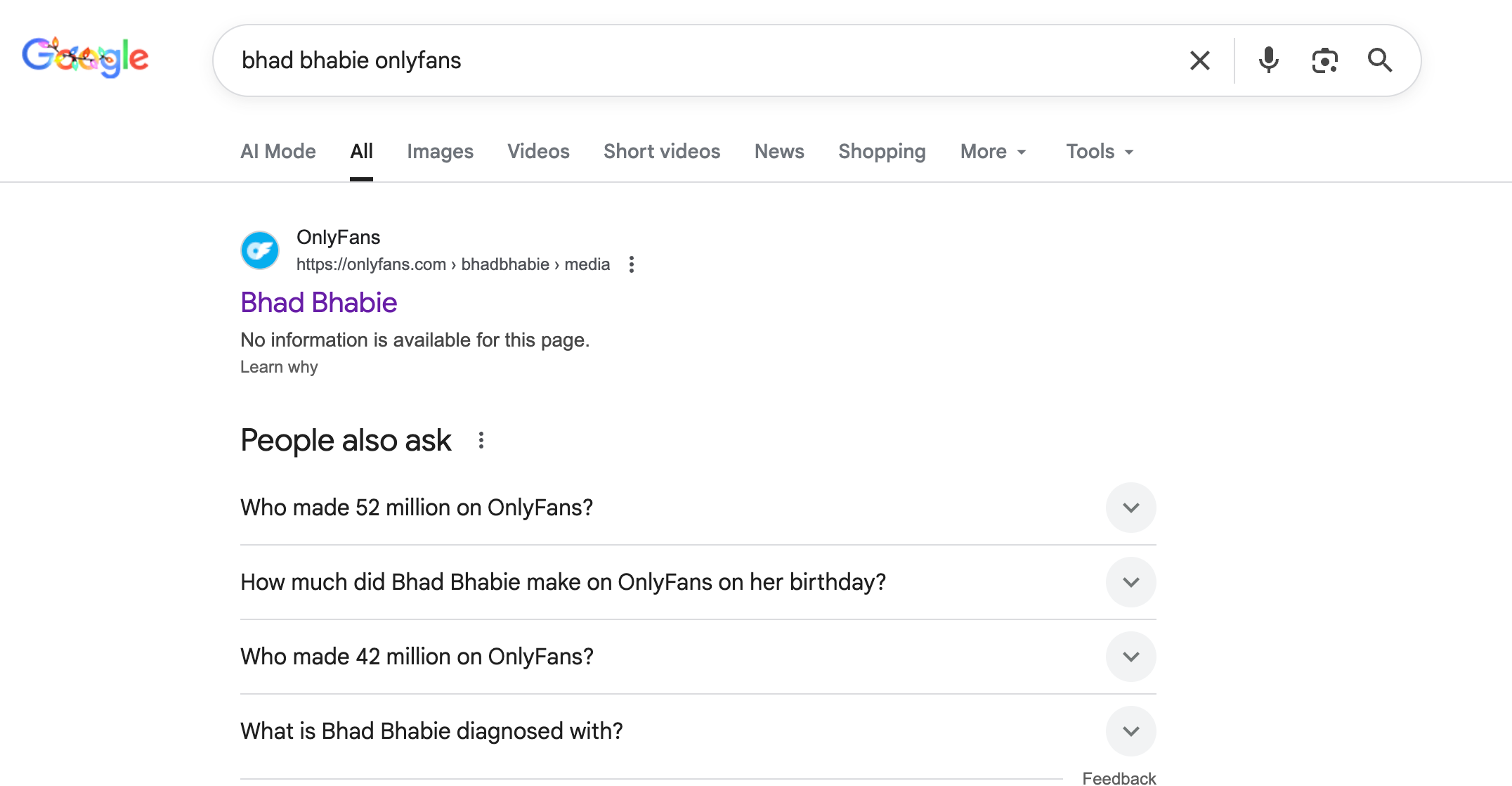 google search onlyfans name