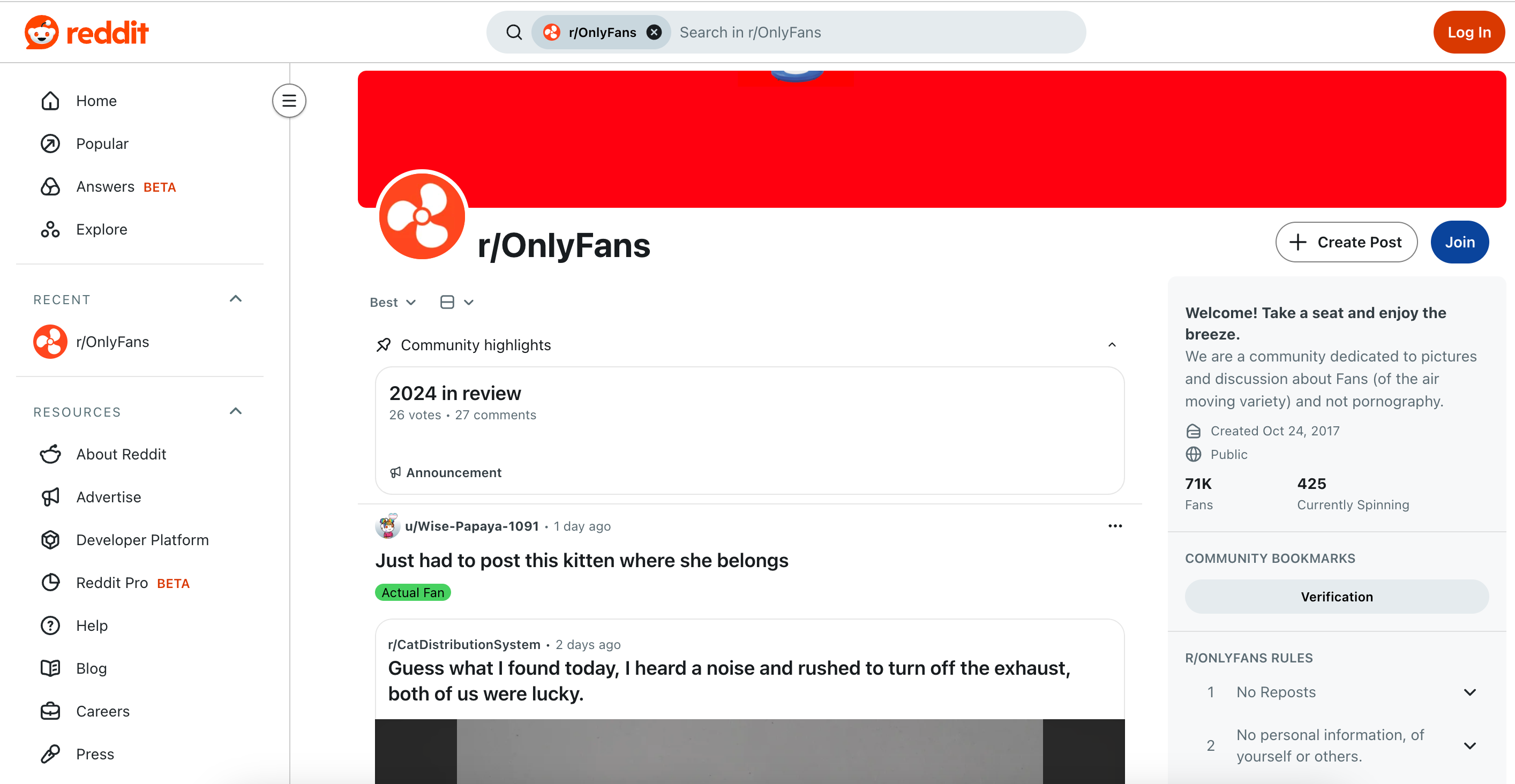 reddit onlyfans community